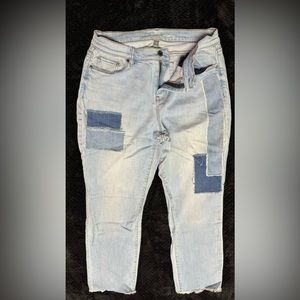Soho Jeans Patchwork Denim Jeans